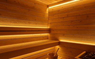 LED PÁSEK DO SAUNY - PROFI - 480LED, 10W, 24V, IP67, 10mm, 105°C, SUPER TEPLÁ BÍLÁ 2700K, 5 let záruka